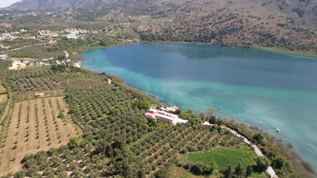 Korissia With Lake View Kournas ภายนอก รูปภาพ